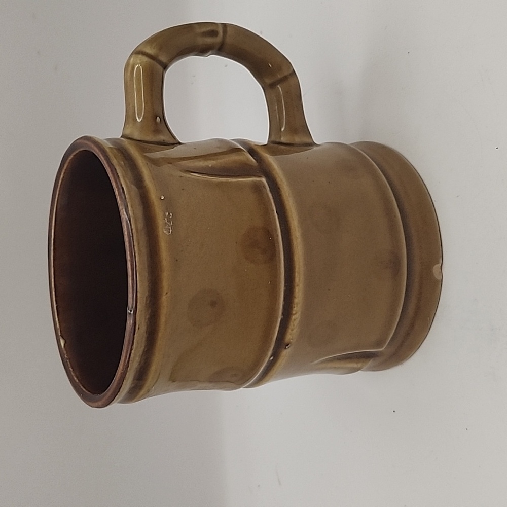 Vintage Bamboo Tiki Mug 4.25"